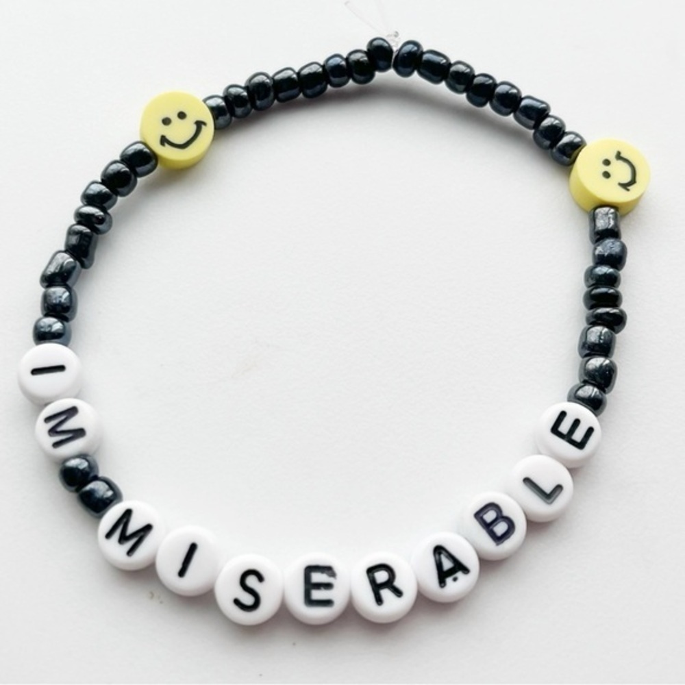 Taylor Swift Eras Tour Friendship Bracelet TTPD I’m Miserable